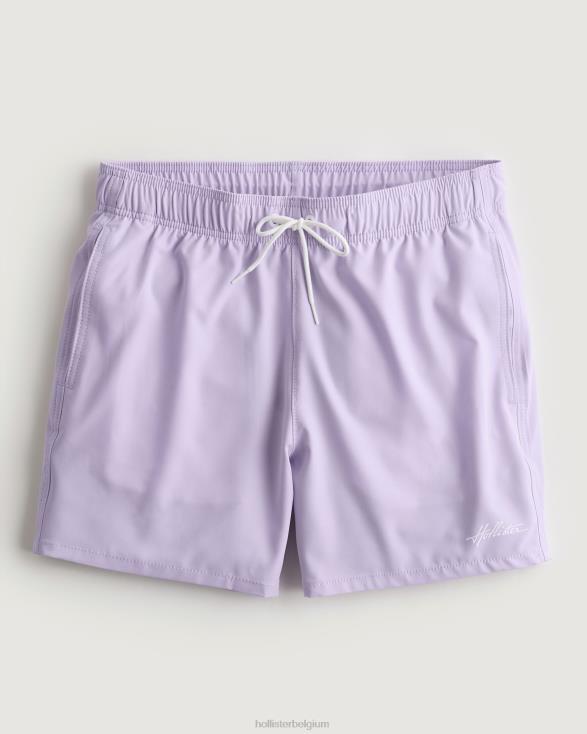 guard zwembroek 5'' lila Heren Hollister bodems 06JX1118