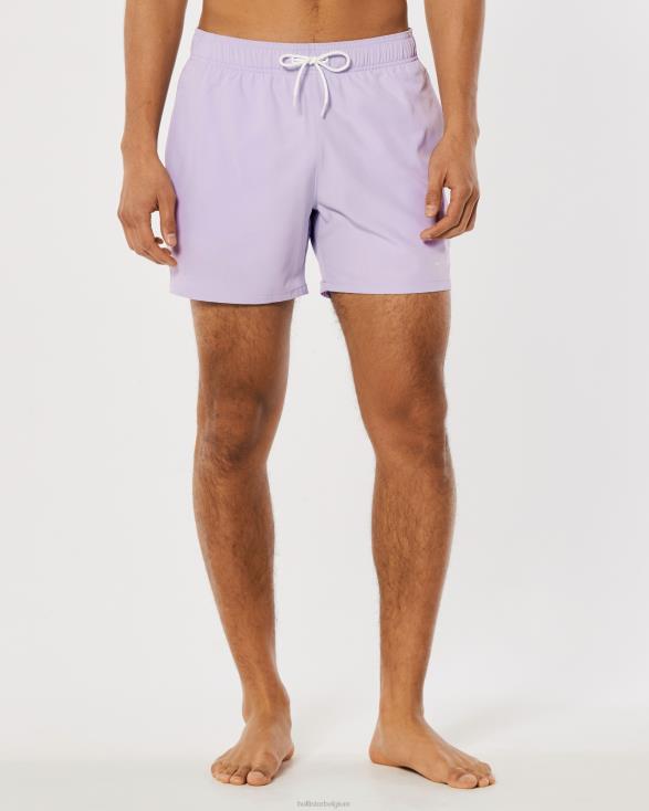 guard zwembroek 5'' lila Heren Hollister bodems 06JX1118