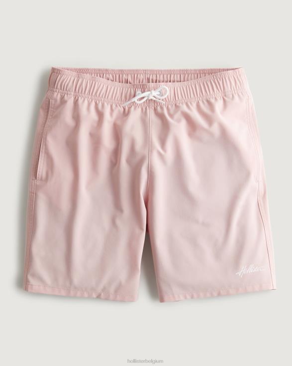 guard zwembroek 7'' roze Heren Hollister bodems 06JX1309