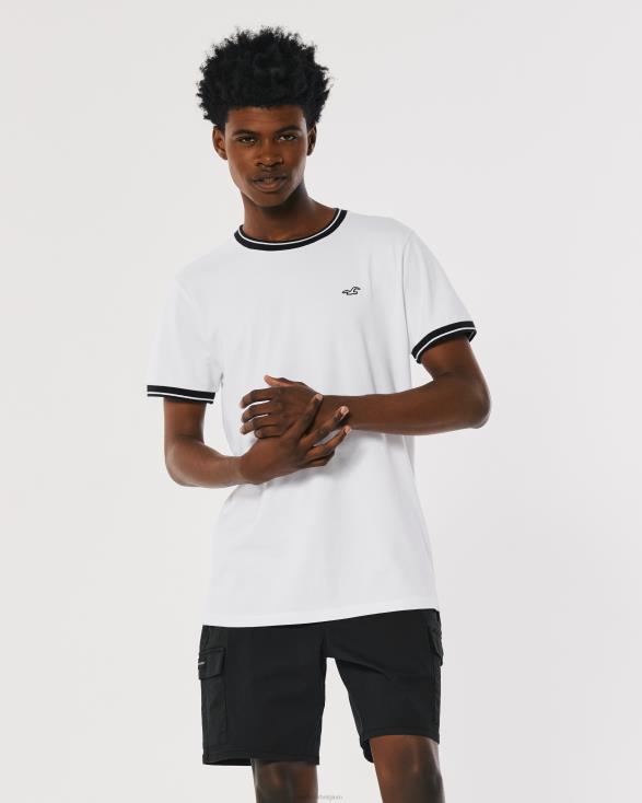 Cargo-joggingbroek van keperstof 7'' zwart Heren Hollister bodems 06JX1105