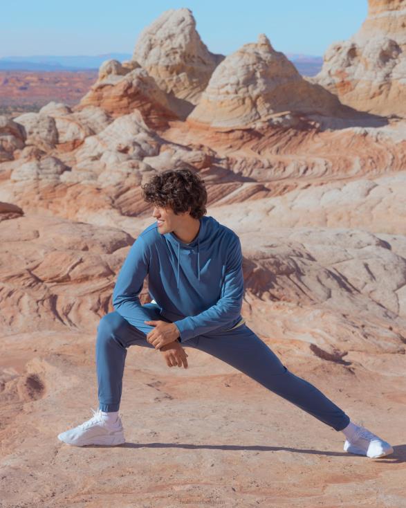 gilly hicks actieve oplaadjoggers marine Heren Hollister bodems 06JX1317