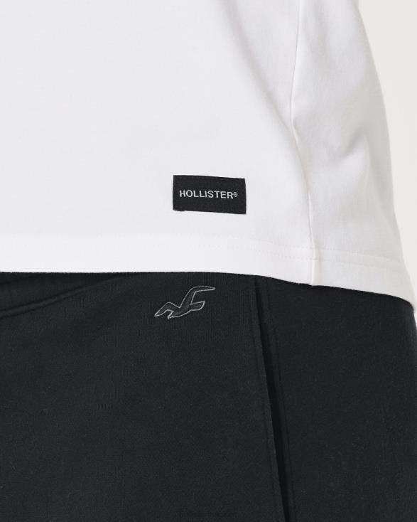 rechte joggingbroek zwart Heren Hollister bodems 06JX1211