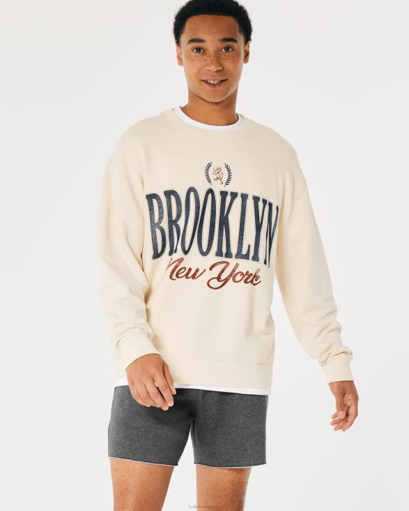 fleecebroek 5'' donker gemêleerd grijs Heren Hollister bodems 06JX1161