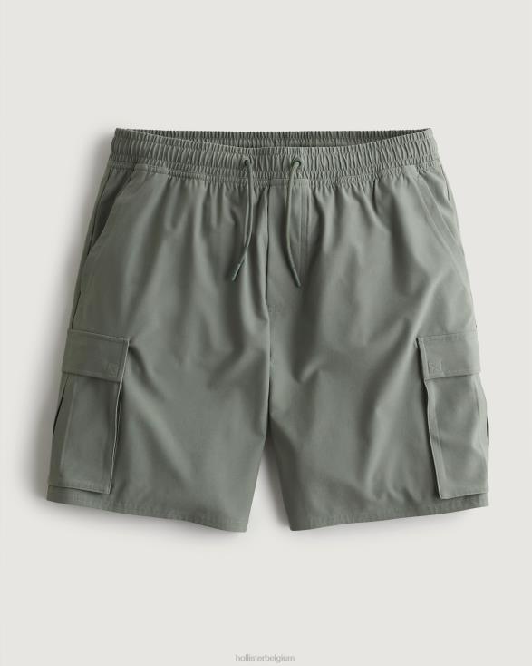 gilly hicks actieve ongevoerde cargoshort 7'' verstandig Heren Hollister bodems 06JX1352
