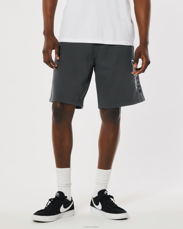 logo 9'' fleece shorts 3-pack multi Heren Hollister bodems 06JX1405