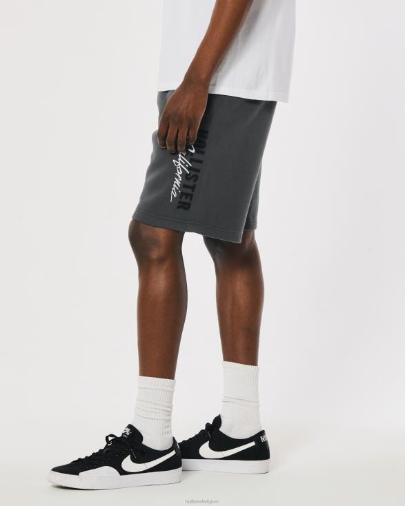 logo 9'' fleece shorts 3-pack multi Heren Hollister bodems 06JX1405