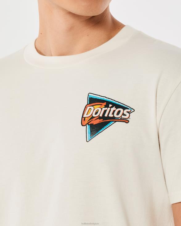 relaxed doritos cool ranch grafisch T-shirt gebroken wit-doritos Heren Hollister toppen 06JX1007