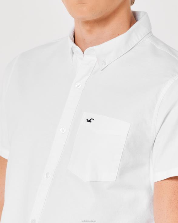 oxford overhemd met korte mouwen 2-pack multi Heren Hollister toppen 06JX913