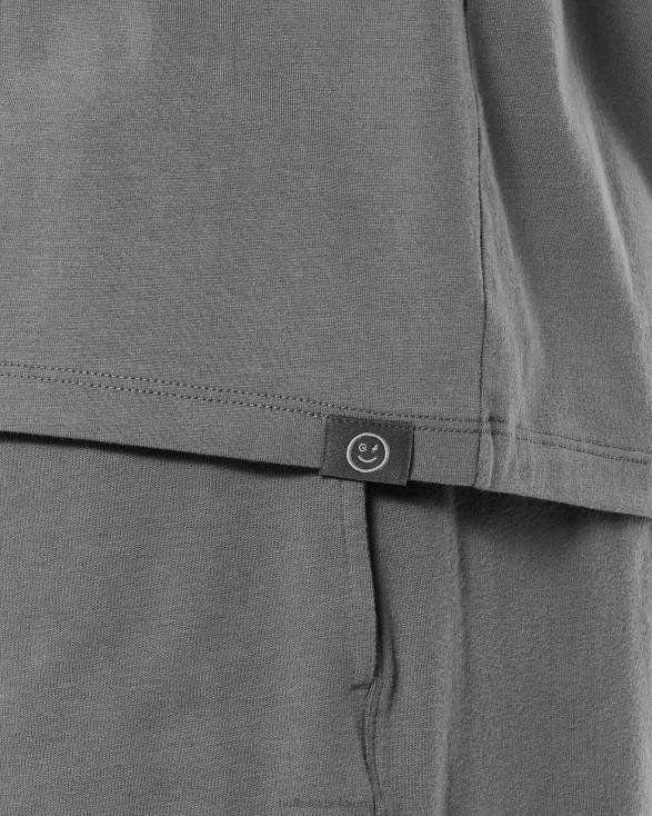 gilly hicks active essentials spiertank donker grijs Heren Hollister toppen 06JX976