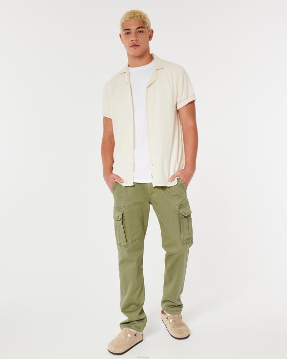 ontspannen verkoelend T-shirt donker grijs Heren Hollister toppen 06JX838