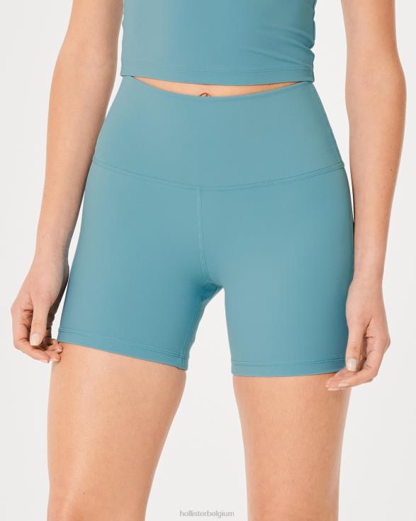 gilly hicks active energize fietsbroek 5'' turkoois vrouwen Hollister bodems 06JX635