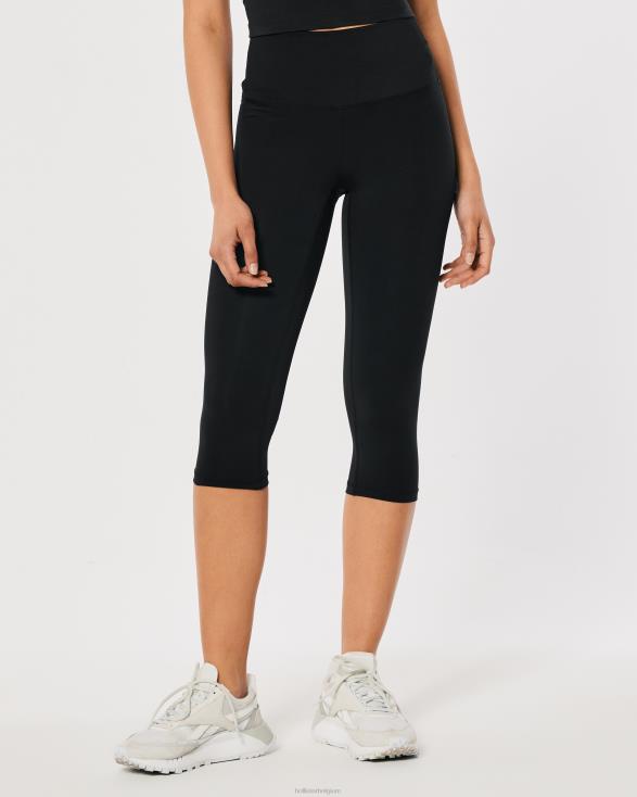 gilly hicks active energize capri legging zwart vrouwen Hollister bodems 06JX772