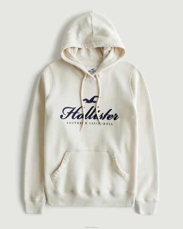 gemakkelijke hoodie met logo-afbeelding room vrouwen Hollister toppen 06JX320
