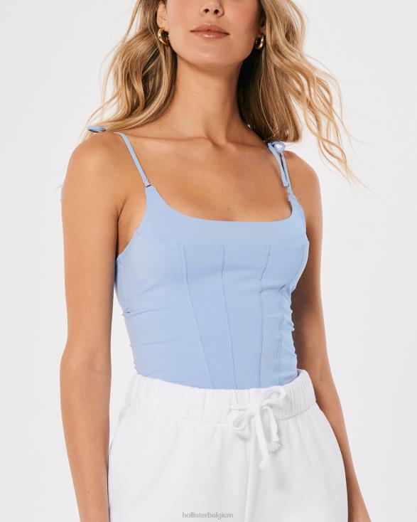 gilly hicks micro korset lichtblauw vrouwen Hollister toppen 06JX434