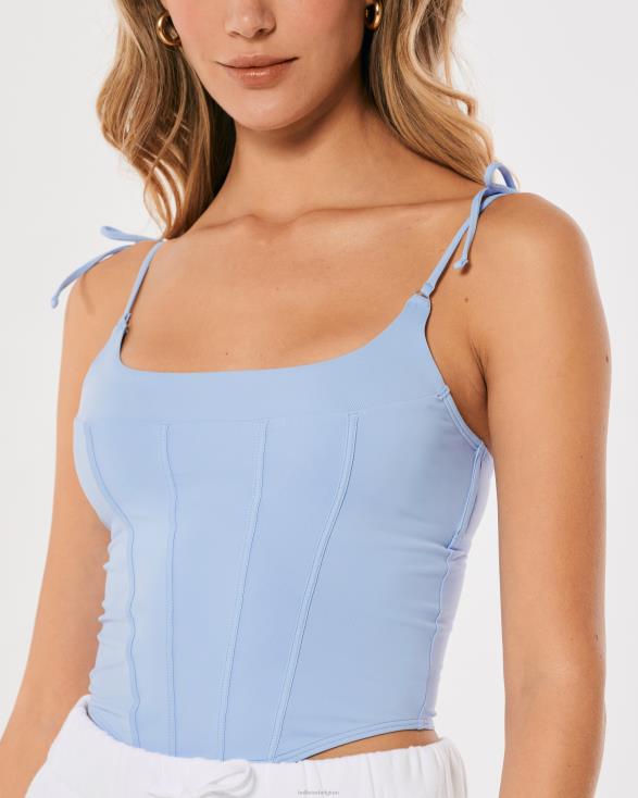 gilly hicks micro korset lichtblauw vrouwen Hollister toppen 06JX434
