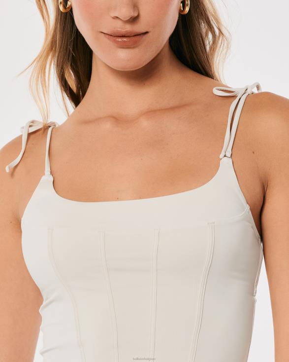 gilly hicks micro korset lichtgrijs vrouwen Hollister toppen 06JX439