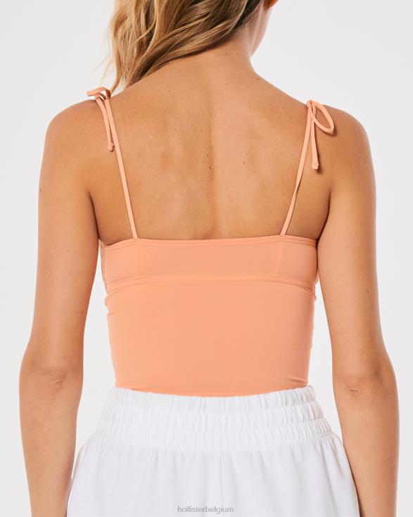 gilly hicks micro korset oranje vrouwen Hollister toppen 06JX456