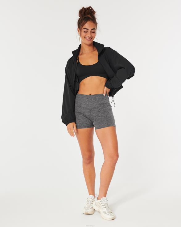 gilly hicks strappy scoop bralette zwart vrouwen Hollister toppen 06JX431