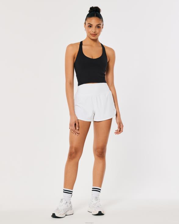 gilly hicks actieve oplaadbare duiktank met bandjes zwart vrouwen Hollister toppen 06JX128