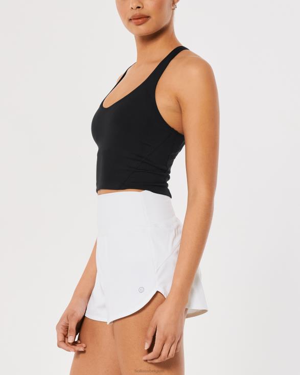 gilly hicks actieve oplaadbare duiktank met bandjes zwart vrouwen Hollister toppen 06JX128